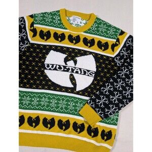 Wu-Tang Live Nation 2019 Ugly Christmas Holiday Winter Sweater Mens XL Hip Hop